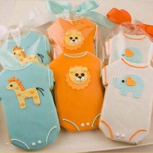 Baby Cookies (4" size, bowed) - Next Ship Date is 6/12 or for Pre-Ordering up to 12 weeks - SHIPPING INCLUDED zdjęcie 8
