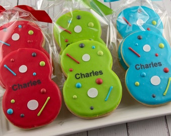 Laser Tag Cookies (4" size, bowed) - Any Age - Ships 5/17/24 or will Delay up to 10 weeks per your Need by Date - FREE Shipping