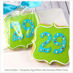 Birthday Cookies, 3.75" - - Next Ship Date is 6/9 or for Pre-Ordering up to 12 weeks - SHIPPING INCLUDED image 6