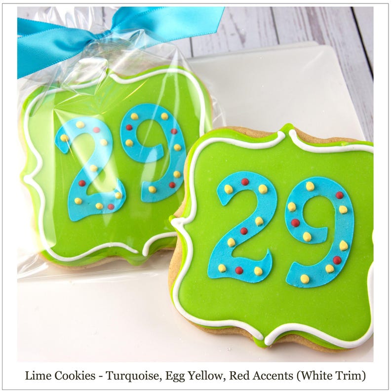 Birthday Cookies, 3.75" - - Next Ship Date is 6/9 or for Pre-Ordering up to 12 weeks - SHIPPING INCLUDED image 6