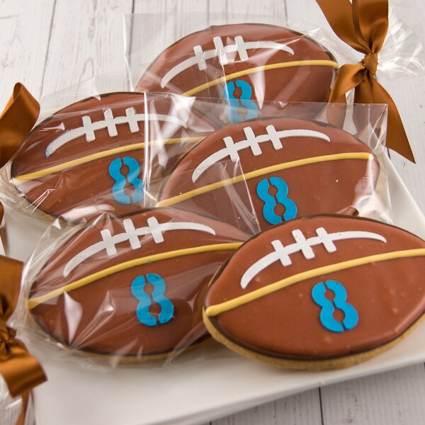 Football Cookie - Etsy