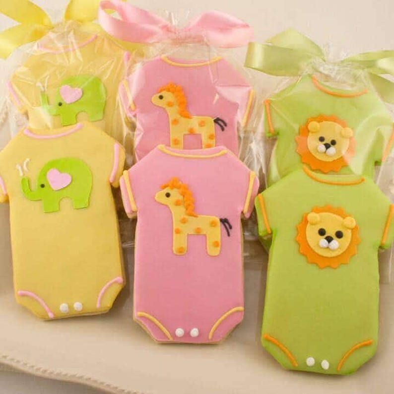 Baby Cookies (4" size, bowed) - Next Ship Date is 6/12 or for Pre-Ordering up to 12 weeks - SHIPPING INCLUDED zdjęcie 6