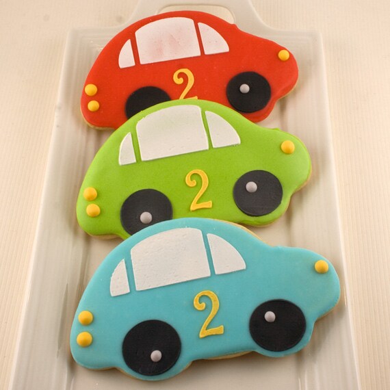 1 Doz+ Bubble Car Cookies | Vehicle Party | Car Party | Car Favors Il_570xn
