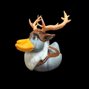 Snuggle Antlers – The Loyal Duck of the Northern Herd!