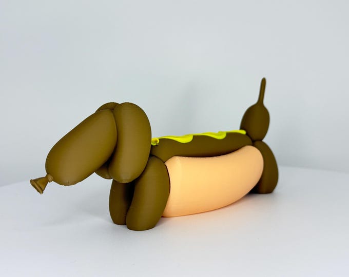Featured listing image: Hotdog Balloon dog