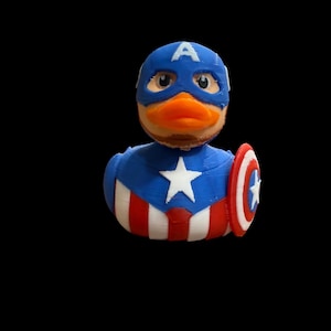 Caped Quackvenger – The Star-Spangled Sentinel of the Pond