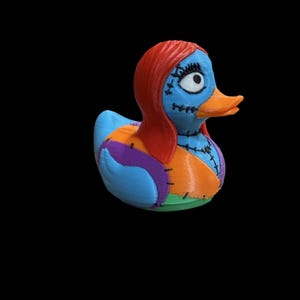 Patchwork Darling Duck – Spooky Rubber Duck Collectible