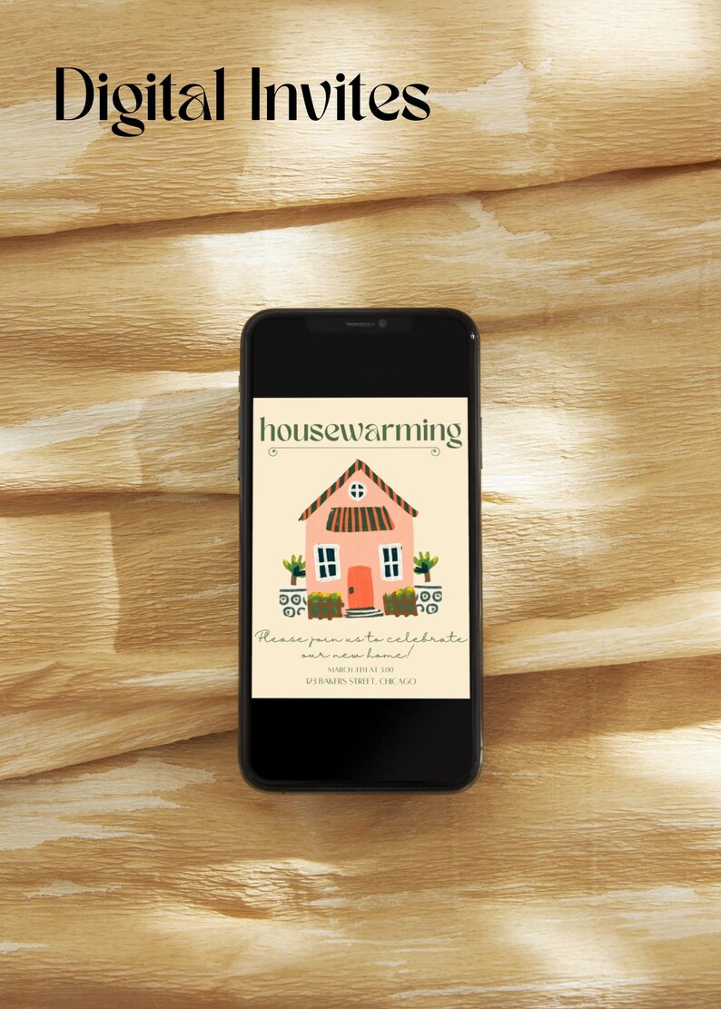 Housewarming Party Invitation (digital Invite & Editable) - Etsy