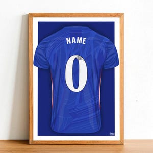 Chelsea football men and women&#39;s shirt prints.