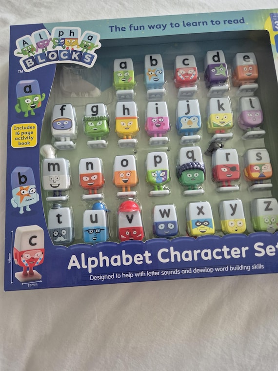 Alphablocks Letters Phonics Gift Set Autistic ADHD SEN