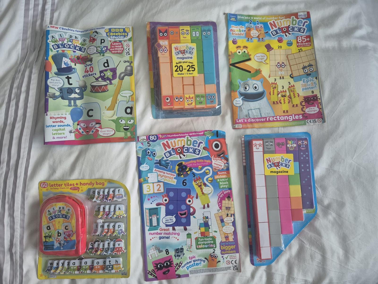 Numberblocks 6-10 & 20-25 Alphablocks Special Needs Gift Set