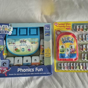 Juego de regalo de fichas de letras Alphablocks Phnics para niños con autismo, TDAH, necesidades educativas especiales, jardín de infantes, primeros años