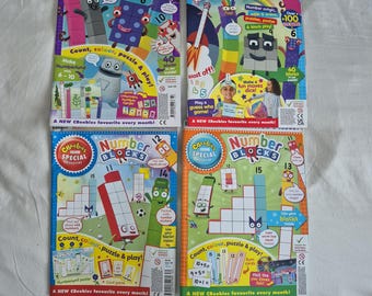 Numberblocks magazines journal Special needs Gift Set Autistic ADHD SEN Limited Edition Christmas gift