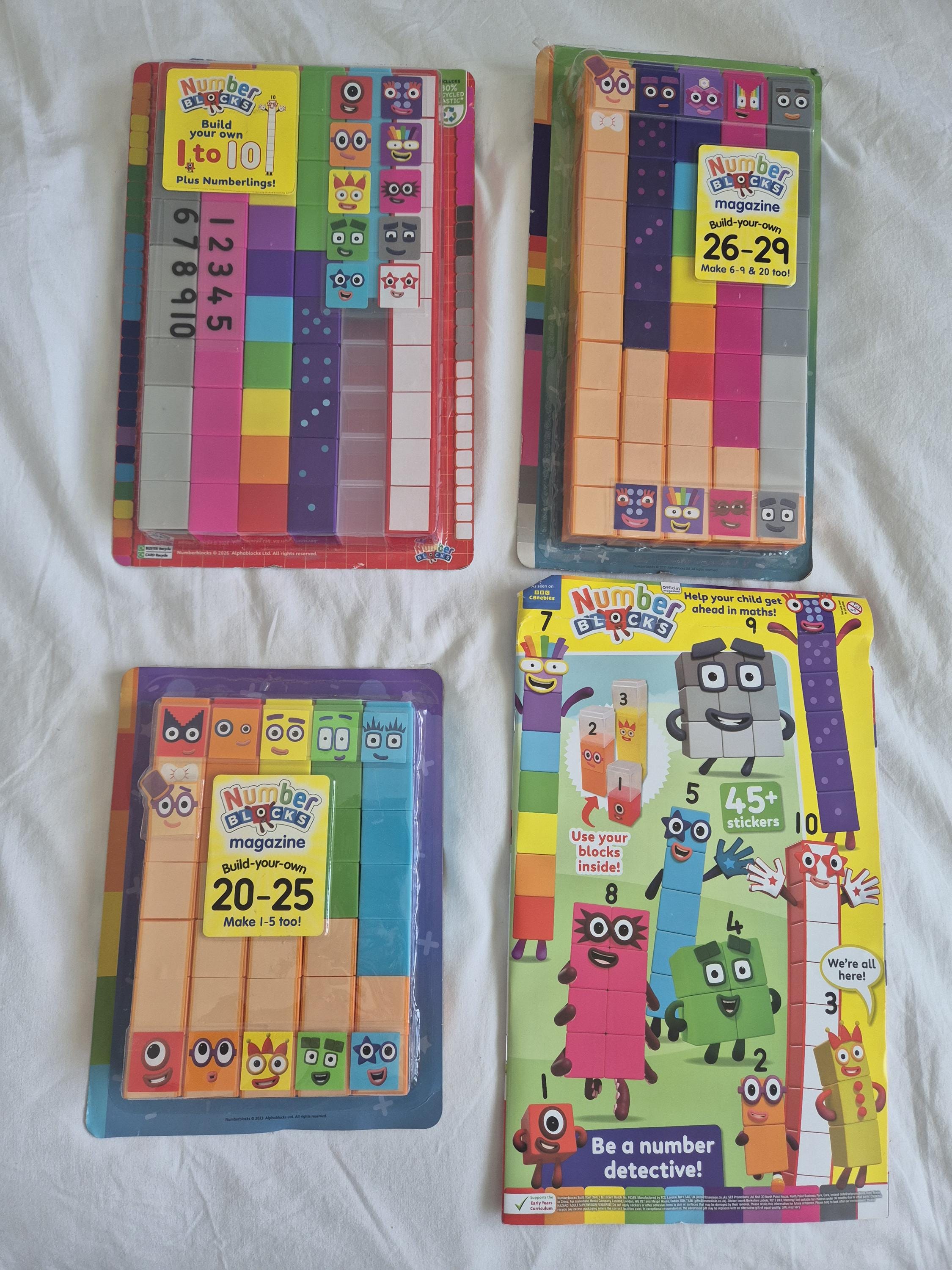 Numberblocks toys 31 40 - Etsy 日本