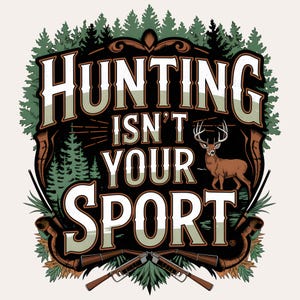 Vintage Hunting Clipart | Wilderness-Inspired Illustrations | Instant Download