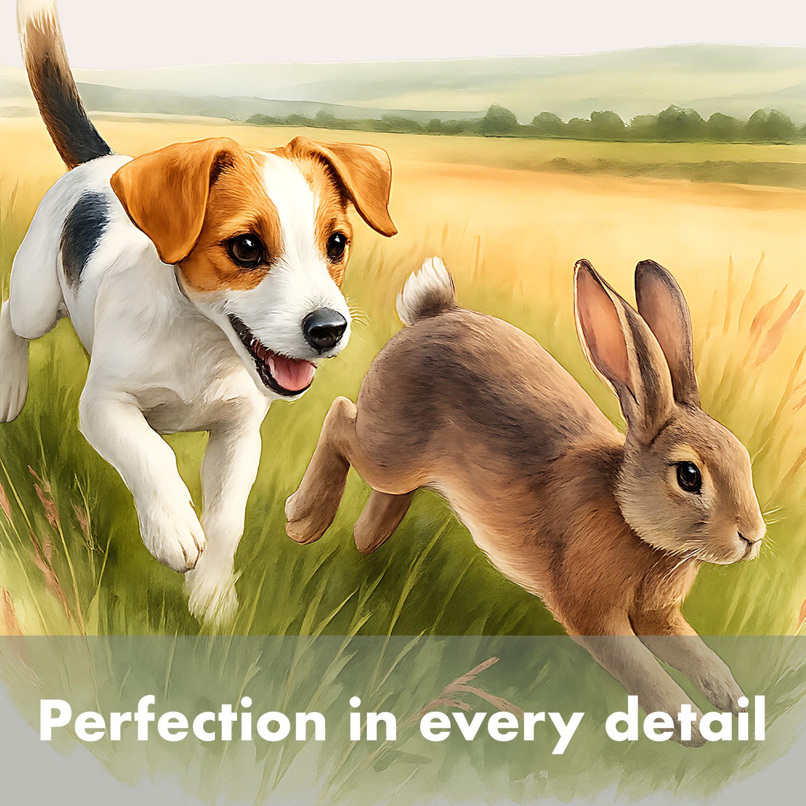 Jack Russell Terrier PNG | JRT and Rabbit Hunting Sublimation Design ...