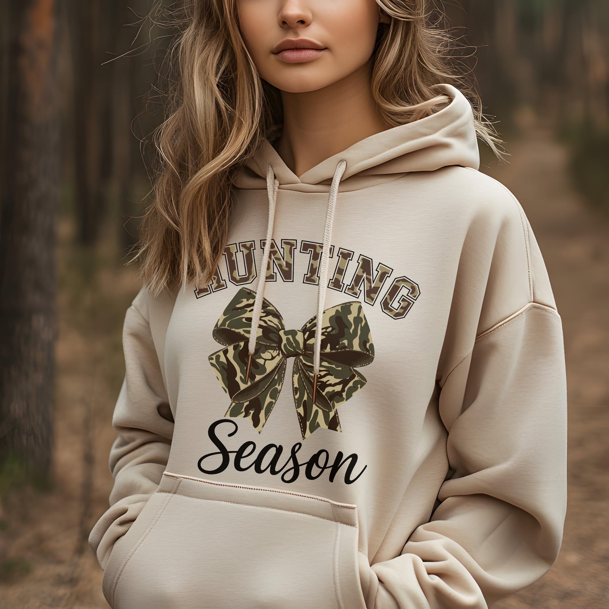 Camo Hunting Season PNG | Coquette Bow Graphic | Girls Old School Camo ...