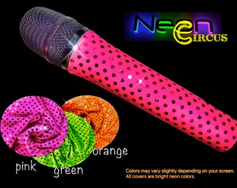 Microphone Cover Sleeve (NEON CIRCUS) for CORDLESS mics