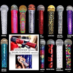 KARAOKE Microphone Sleeves for CORDLESS Mics
