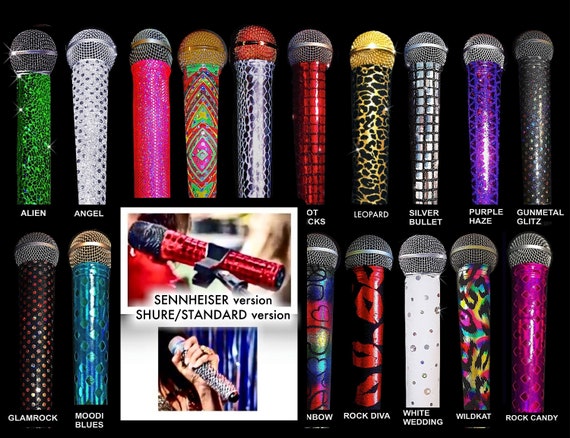 KARAOKE Microphone Sleeves for CORDLESS Mics 