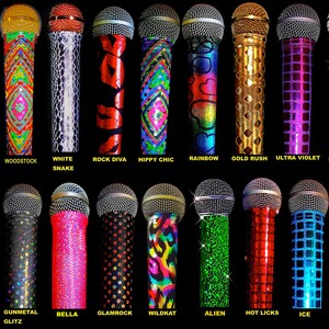 Karaoke Microphone COVERS for CORDED/WIRED microphones image 2