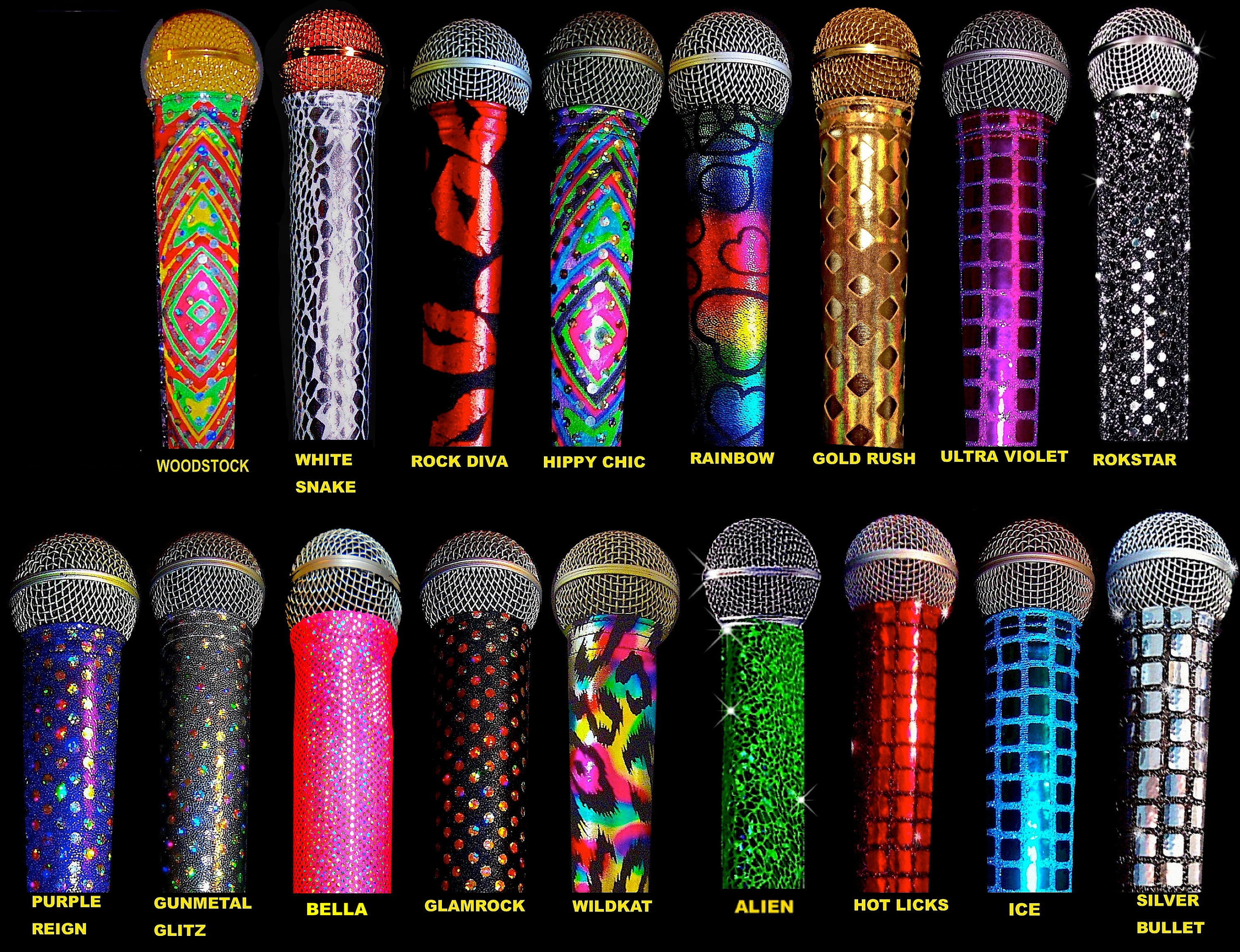 Karaoke Microphone COVERS for CORDED/WIRED microphones Etsy