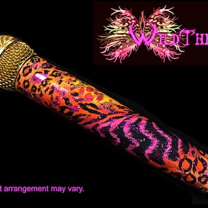 MICROPHONE COVER (Wild Thing)  for CORDLESS Microphones