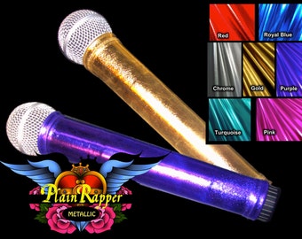 MICROPHONE COVER SKINS (Metallic) for Cordless Microphones