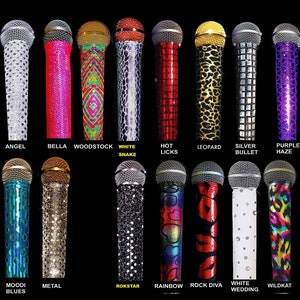 Karaoke Microphone COVERS for CORDED/WIRED microphones image 3