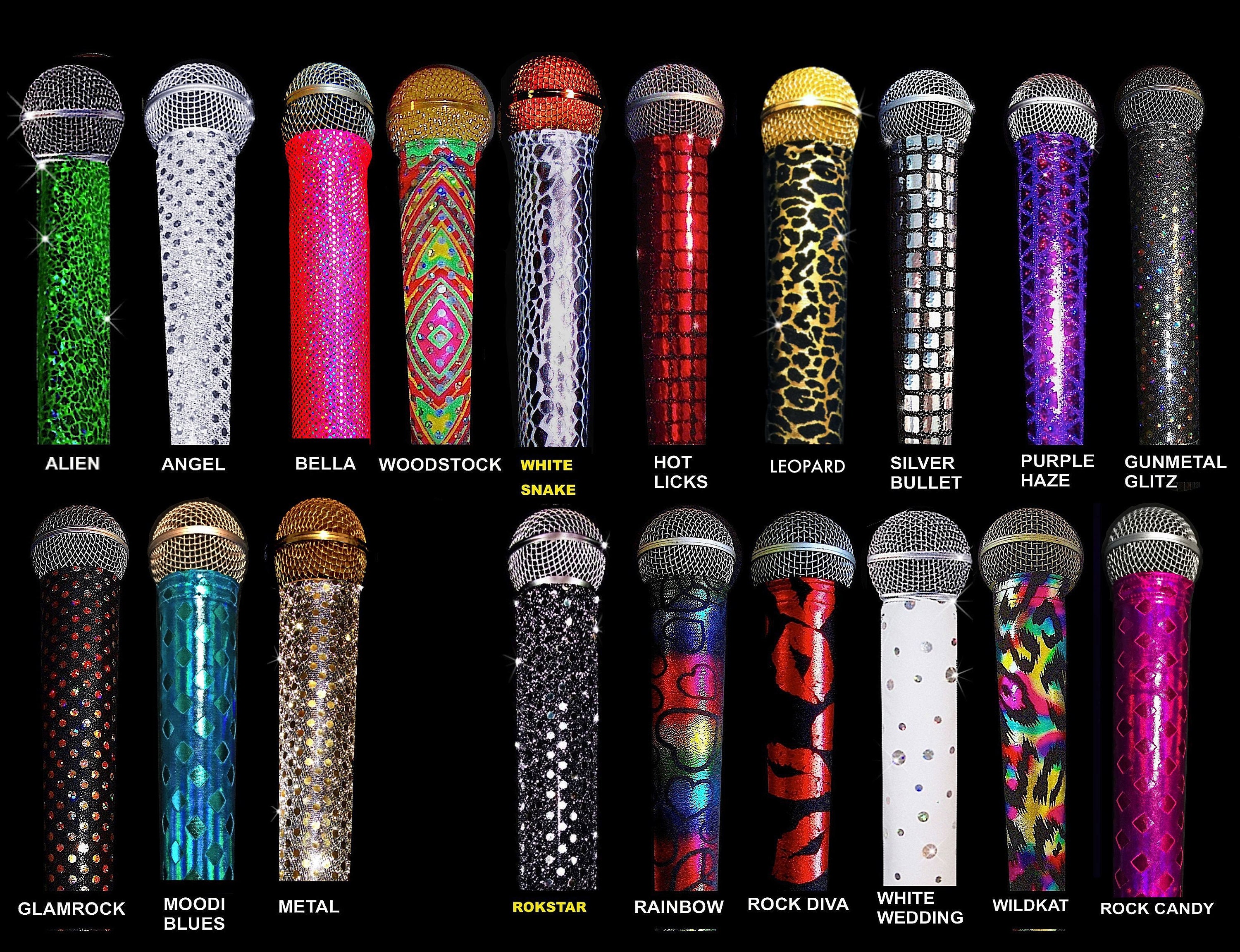 Karaoke Microphone COVERS for CORDED/WIRED microphones Etsy