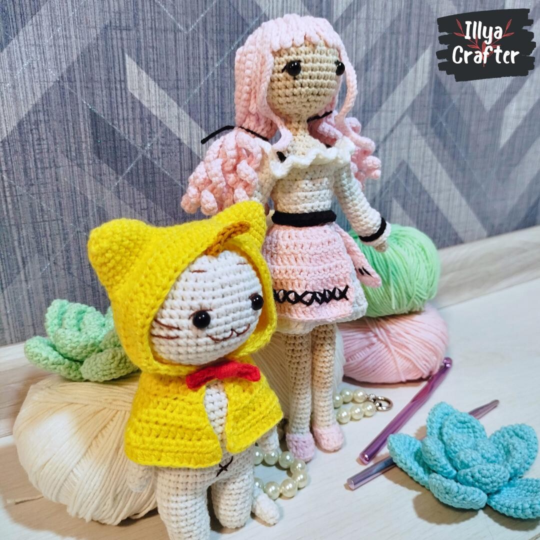 Nikki and Momo Infinity Nikki Game Crochet Pattern Bundle - Etsy Australia