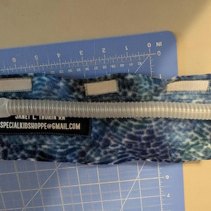 Fleece CPAP Tubing Wrap: Moisture Reducing, Non-Irritating (1-foot); fits Res-med connector tubing