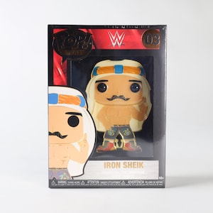 Funko Pop Pin WWE Iron Sheik #03 New in Box