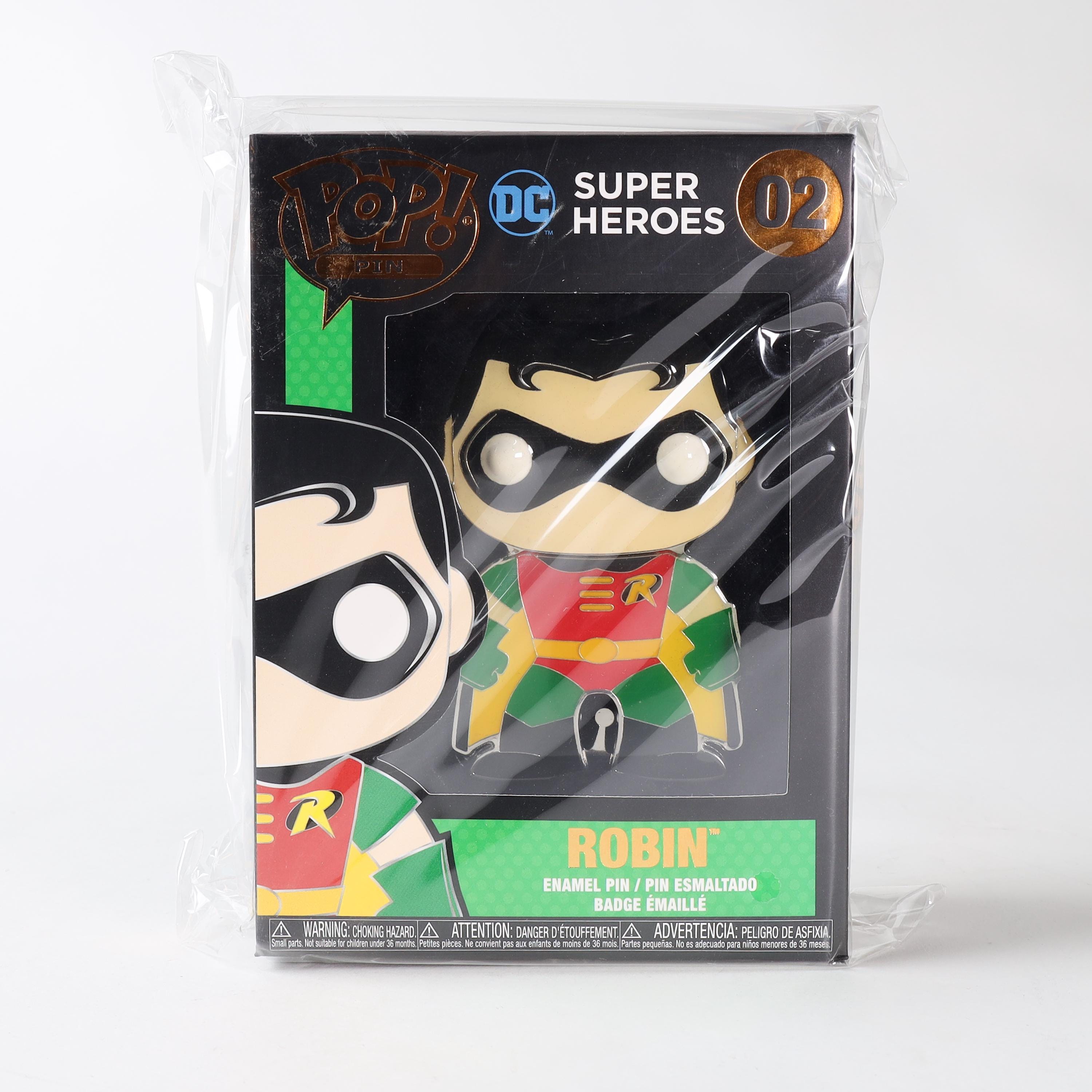 Funko Pop! Pin DC Super Heroes Robin #02 Enamel Pin