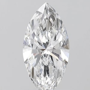 IGI Certified Marquise Cut Lab Grown Diamond, 1.07CT Marquise Diamond, CVD Lab Grown Loose Diamond For Wedding Ring