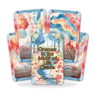 Unidad en la Vida - 22 Cartas del Oráculo - Encuentra la Unidad en los Momentos Cotidianos - Baraja Presencia y Paz