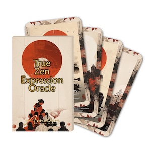 Ware zen-expressie-orakel - 22 orakelkaarten - omarm de rust van het heden - zen- en mindfulness-deck