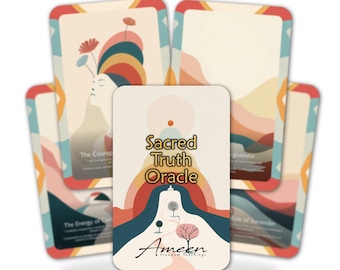 Cartas del Oráculo de la Verdad Sagrada: Baraja de sabiduría y comprensión espiritual