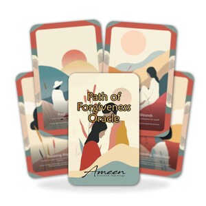Camino del Perdón - 22 Cartas del Oráculo - Sana y Libera el Pasado - Baraja de Sanación y Compasión
