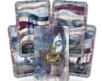 Baraja de cartas del Oráculo: Autorrealización y empoderamiento - 24 cartas