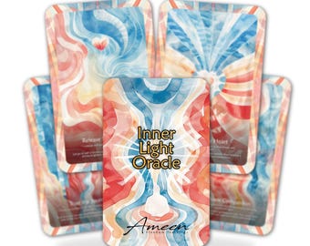 Inner Light Oracle Cards: Empowerment Deck with Printed Box
