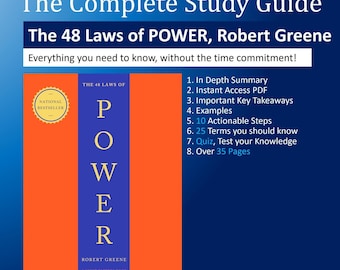 Die 48 Laws of Power von Robert Greene, An In-ROPTER LEAGUE zum Beherrschen des Buches, Zusammenfassung, Key Takeaways, Beispiele, Wissensquiz