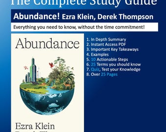 Abundance Book Summary, Chapter Guides and Quiz (PDF)