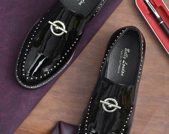 Stylish Women’s Black Leather Dress Shoes – Ideal for Work, Parties, and Elegant Outfits