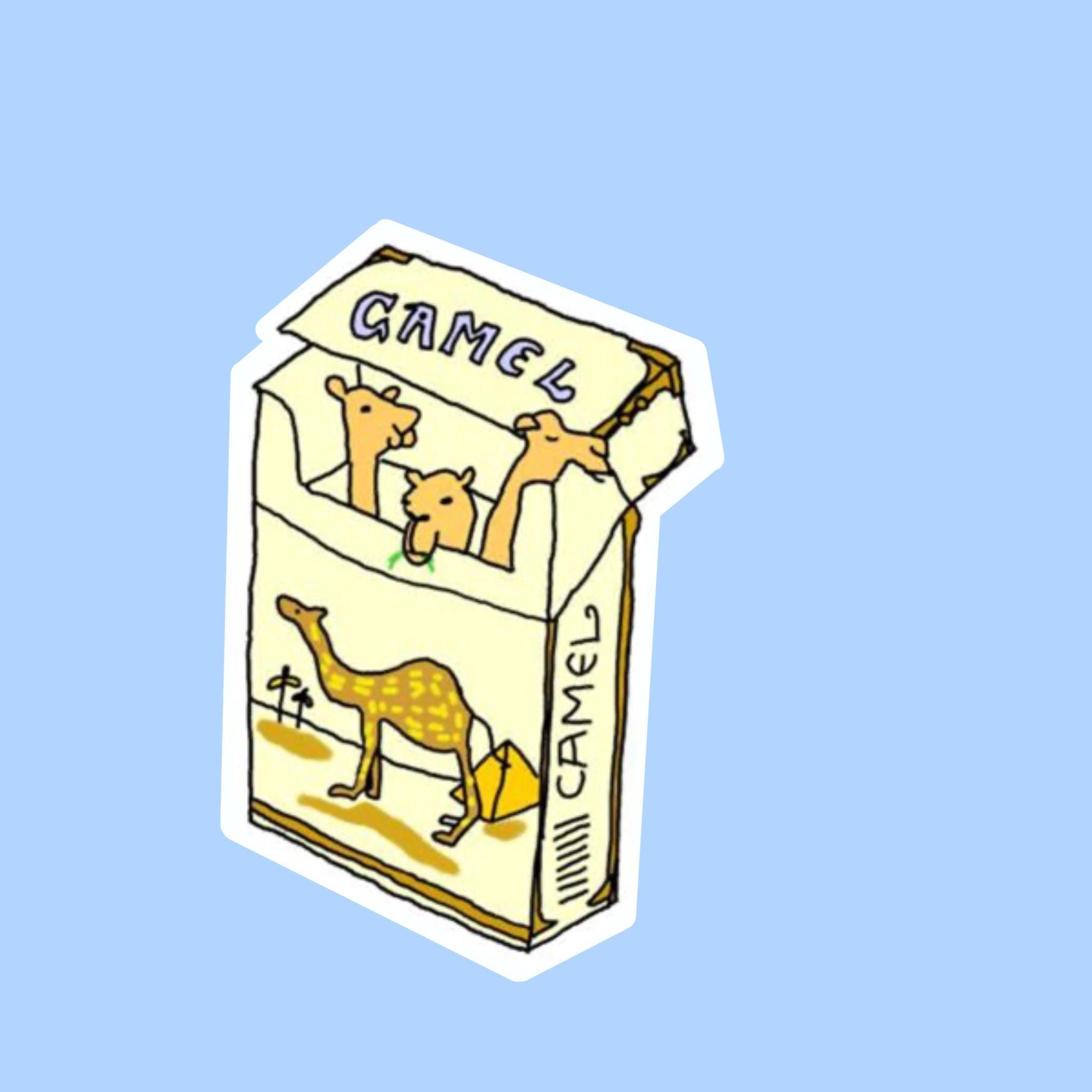 Camel Cigarettes Sticker