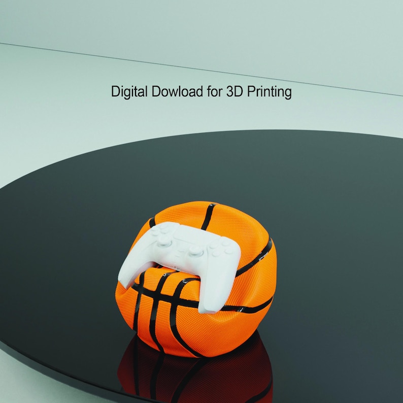 Nba Player Controller Stand Basketball Controller Holder 3D Print File, Digital Download for Gamers ...