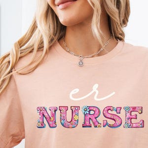 Nurse Shirt, ER Nurse, Nurse Appreciation, Cute Nurse Tshirt, Nurse Graduation, Gift for Nurses, Nursing Shirts, Nurse Shirt for Work, Nurse