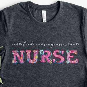 Nurse Shirt, Certified Nursing Assistant, Nurse Graduation Gift, Nurse Appreciation Shirt,Plus Size Nurse Gift, Cute Nurse Tshirt, Emergency