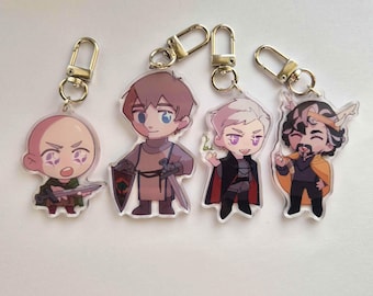 AKOTSK Acrylic Keychains - Dunk, Egg and more! 2" to 3"