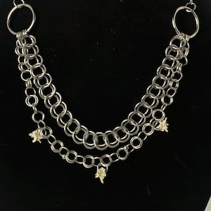 Ophidian Stainless Steel Chainmail Necklace
